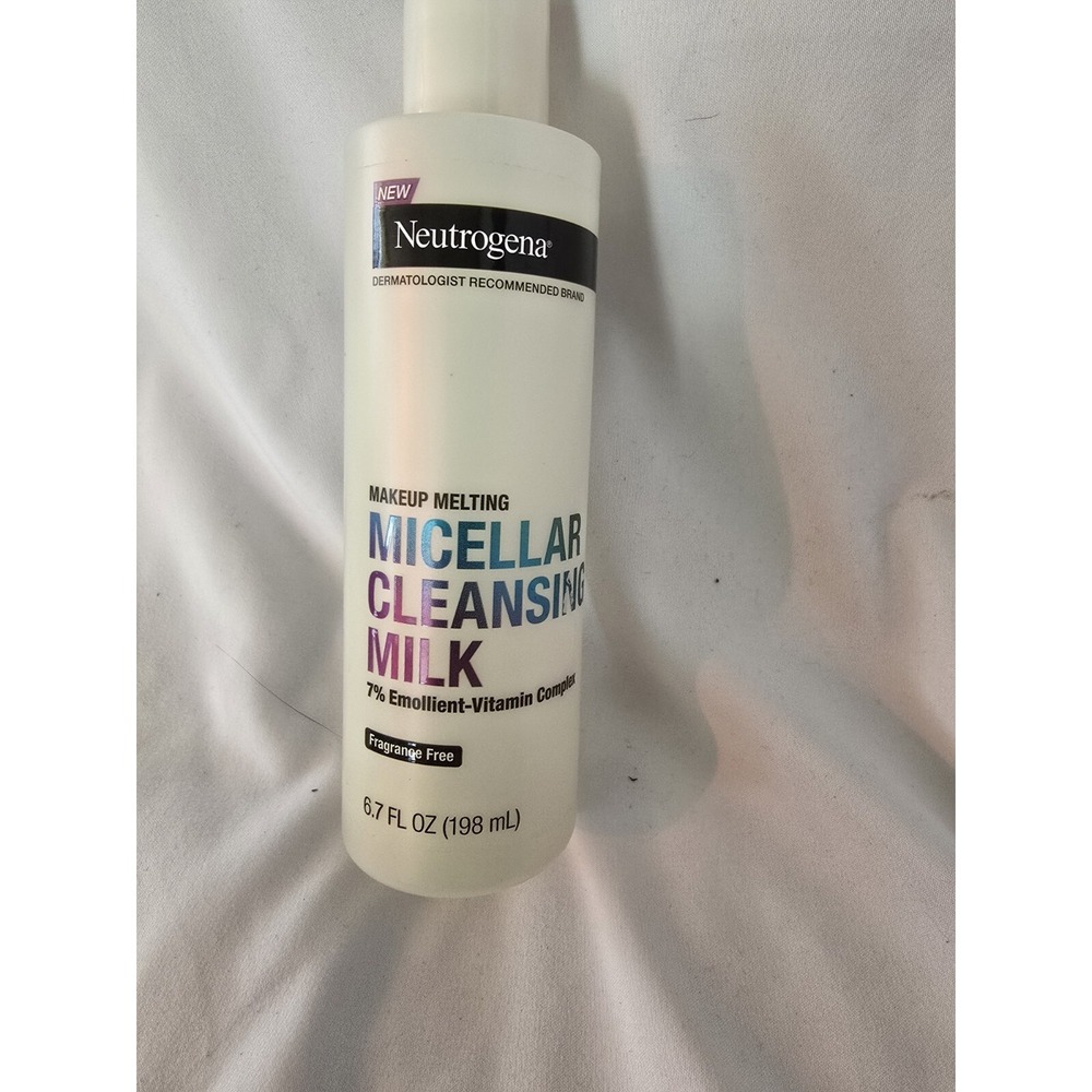 Neutrogena Makeup Melting Micellar Cleansing Milk (Fragrance Free) 6.7 fl oz